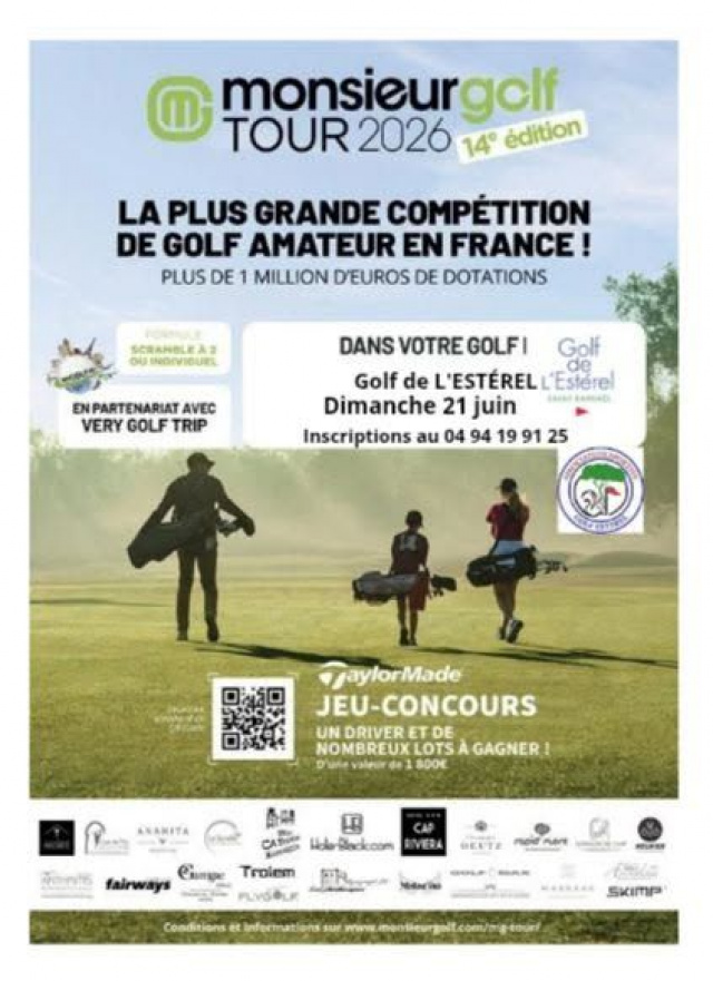 Coupe de la Fête de l'AS avec Monsieur Golf Tour (Départs)